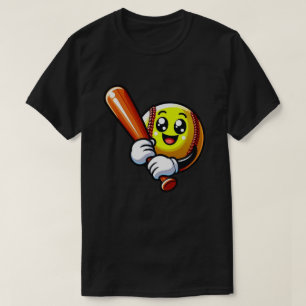 Softball Smiles: Batting for Fun! T-Shirt
