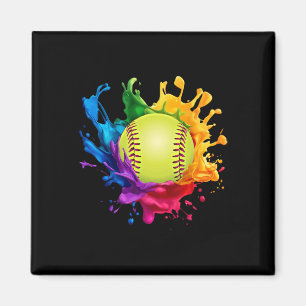 Softball Sports Gear For Women, Girls, Men And Kid Magnet