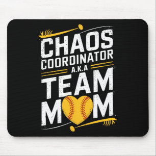 Softball Sports Player, Chaos Coordinator A.k.a Te Mouse Mat