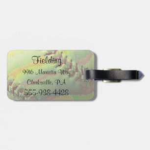Softball Sports Wedding Theme Luggage Tag