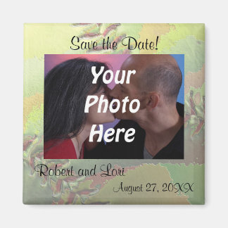 Softball Sports Wedding Theme Photo Save the Date! Magnet