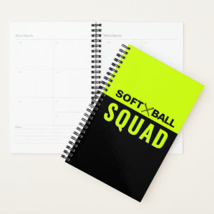 Softball Squad - I Plan to Run Hit & Steal Planner
