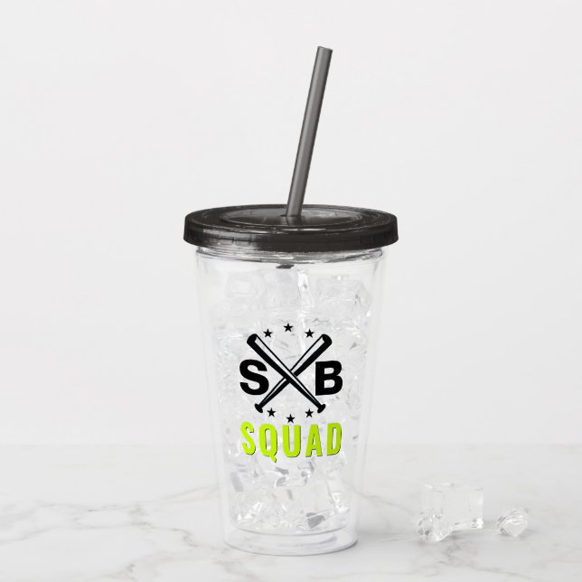 Softball Squad Tumbler (Back Ice)