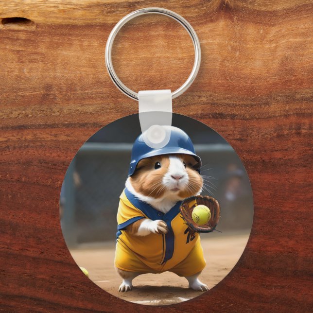 Softball Superstar: The Guinea Pig's Big Game, Key Ring (Back)