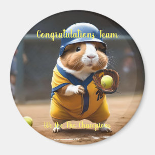 Softball Superstar: The Guinea Pig's Big Game, Magnet