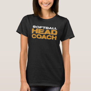 Softball Team Head Coach T-Shirt