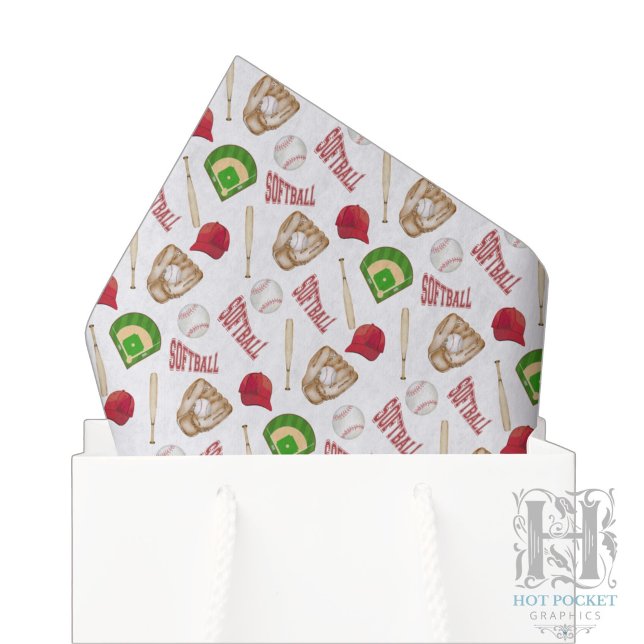 Softball Tissue Paper (Creator Uploaded)