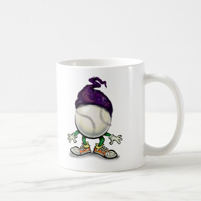 Softball Wizard Coffee Mug (Right)