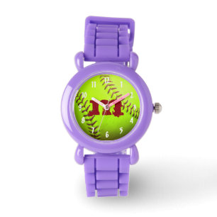 Softball Yellow Fast Pitch 8U 10U 12U 14U Watch