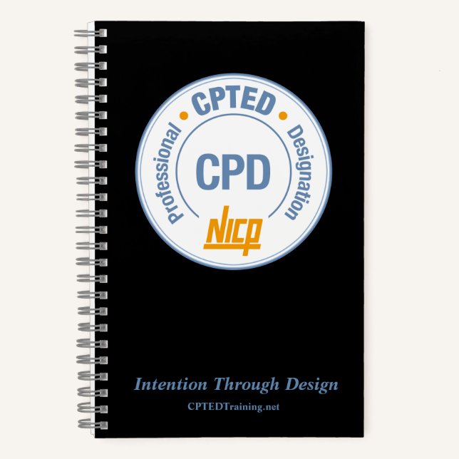 Softcover NICP CPD Logo 5.5" x 8.5" Notebook (Front)