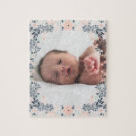 Softest Botanical Pastel Floral Photo Jigsaw Puzzle<br><div class="desc">A fresh elegant design in pastels and florals. Softest Botanical Pastel Floral Photo jigsaw puzzle</div>