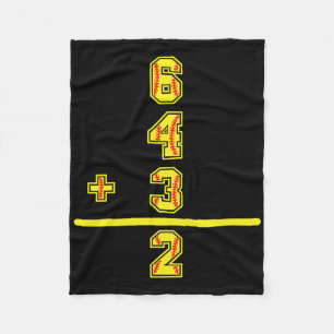 Softll 6 4 3 Double Play Turn Two Fleece Blanket