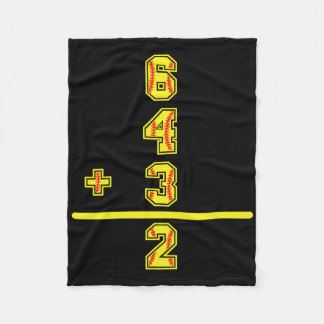 Softll 6 4 3 Double Play Turn Two Fleece Blanket
