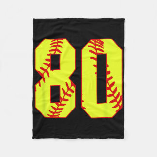 Softll #80 Fast Pitch Love Softll Mom Favorite Pla Fleece Blanket