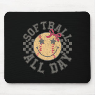 Softll All Day Softll Coquette Bow Softll Girl Wom Mouse Mat