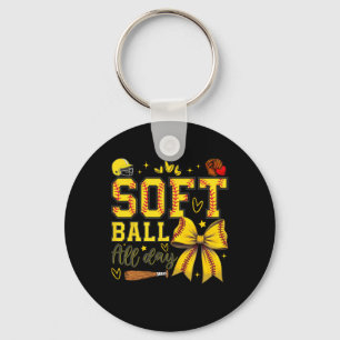 Softll All Day Softll Coquette Bow Softll Lover Key Ring