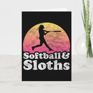 Softll And Sloths Women Or Girls Sloth Card