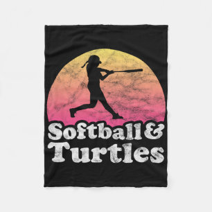 Softll And Turtles Women Or Girls Turtle Fleece Blanket