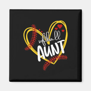 Softll Aunt, Auntie, Softll, Softll Heart Magnet