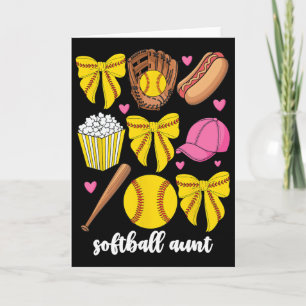 Softll Aunt For Women Softll Coquette Bow Niece Au Card