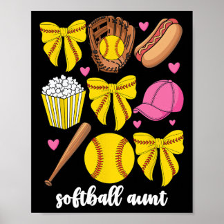 Softll Aunt For Women Softll Coquette Bow Niece Au Poster