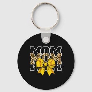 Softll Bow Women For Softll Leopard Mom Mothers Da Key Ring