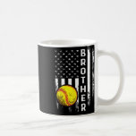 Softll Brother American Flag Vintage Christmas Xma Coffee Mug<br><div class="desc">Softll Brother American Flag Vintage Christmas Xmas For Women Kids Men</div>