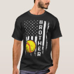 Softll Brother American Flag Vintage Christmas Xma T-Shirt<br><div class="desc">Softll Brother American Flag Vintage Christmas Xmas For Women Kids Men</div>