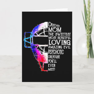 Softll Catcher-mom The Sweetest Mother's Day Costu Card