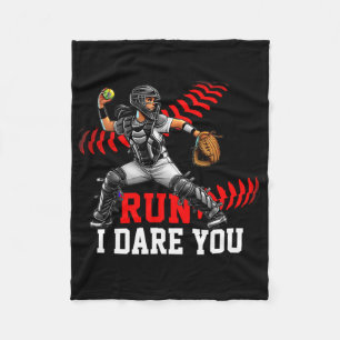Softll Catcher Run I Dare You Design For Girls And Fleece Blanket