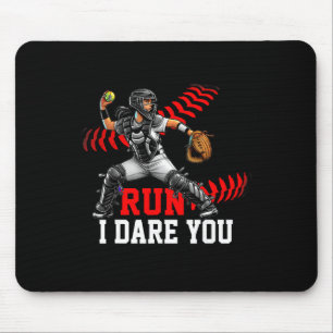 Softll Catcher Run I Dare You Design For Girls And Mouse Mat
