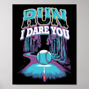 Softll Catcher Run I Dare You Design Poster