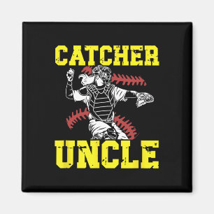 Softll Catcher Uncle Best Uncle Of A Softll Catche Magnet