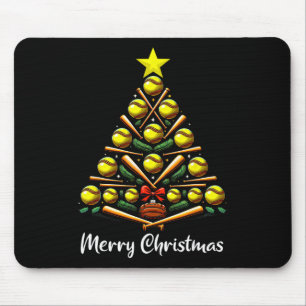Softll Christmas Tree Lights Funny Softll Player X Mouse Mat