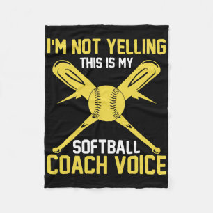 Softll Coaching Voice - Istant Coach Softll Fleece Blanket