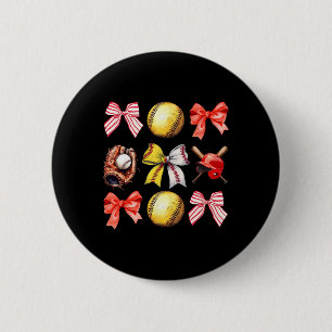 Softll Coquette Bow Softll Mama Softll Mom Mothers 6 Cm Round Badge