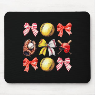 Softll Coquette Bow Softll Mama Softll Mom Mothers Mouse Mat