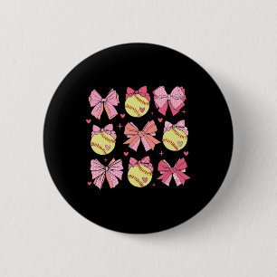 Softll Coquette Bow Softll Mom Mothers Day Softll 6 Cm Round Badge