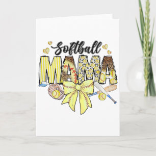 Softll Coquette Bow Softll Mom Mothers Day Softll Card