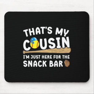 Softll Cousin Funny Cousin Of A Softll Player Cous Mouse Mat