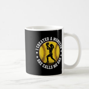 Softll Dad Funny Monster Proud Parent For Player G Coffee Mug