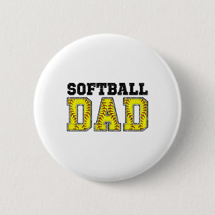 Softll Dad Happy Father's Day Men Wife Daughter Gi 6 Cm Round Badge