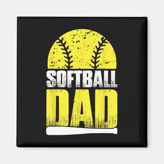 Softll Dad I Softll  Magnet (Front)