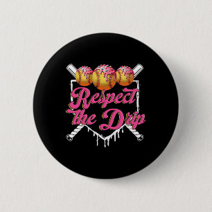 Softll Drip For Boys Ice Cream Youth Respect The D 6 Cm Round Badge