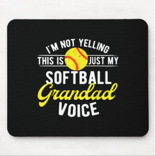 Softll Grandad Voice Grandad Of A Softll Player Gr Mouse Mat