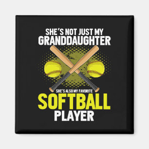 Softll Grandfather Grandpa Softll Player Daughter Magnet