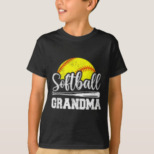 Softll Grandma Softll Player Game Day Mother's Day T-Shirt