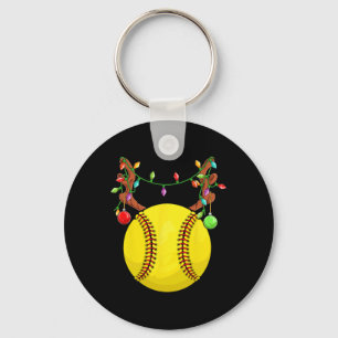 Softll Ll Reindeer Antler Christmas Ornament Pajam Key Ring
