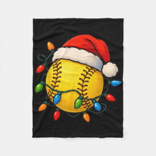 Softll Ll Santa Hat Christmas Softll Xmas Lights K Fleece Blanket
