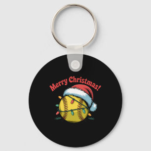 Softll Ll Santa Hat Christmas Softll Xmas Lights K Key Ring